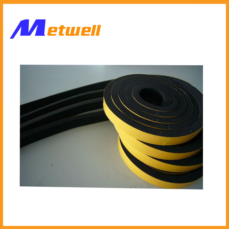 Rubber Foam Tape With One Side Adhesive Sticker