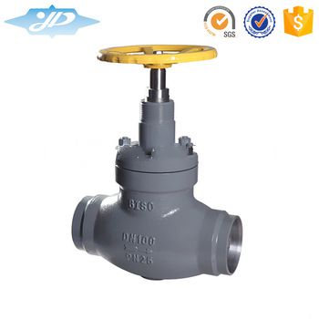 T type olive cast steel straight welding stop valve
