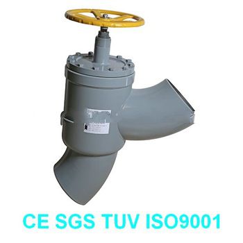 Two way JZF 15 plastic pneumatic actuator G1 2 female thread Stainless Steel 304 angle seat valve