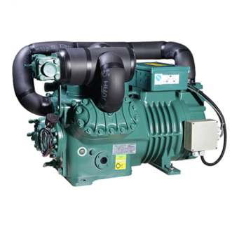 China supplier hot sale <font color='red'>20hp</font> r22 <font color='red'>bitzer</font> type two <font color='red'>stage</font> <font color='red'>compressor</font>