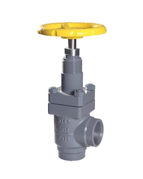 Cold room ammonia pipe cylinder globe valve