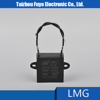 2014 Latest gift made in China cbb61 450v ac motor fan capacitor