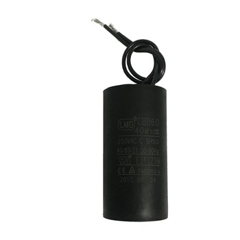 CBB60 motor capacitor epoxy with wires