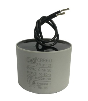 CBB60 motor capacitor epoxy with wires