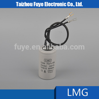 New design hot size motor start capacitor