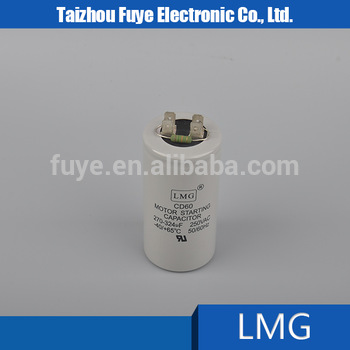 cd60a ac motor start capacitor