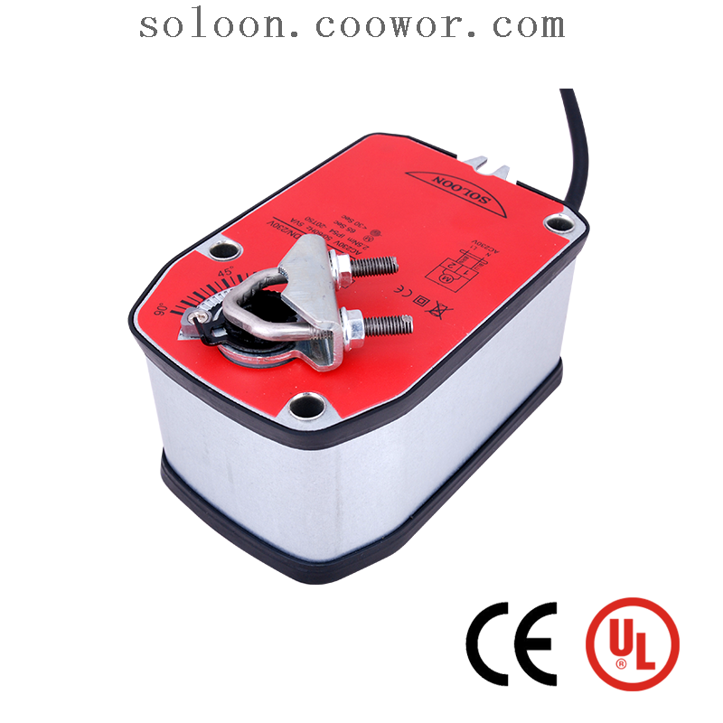 SOLOON CONTROLS FIRE SMOKE DAMPER ACTUATOR S6061SF-2.5DFS/220V