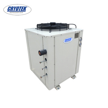 Small industrial machinery condensing unit condenser single fan