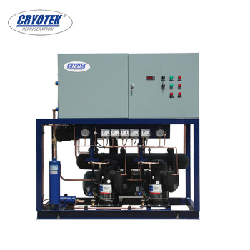 Advanced rack monoblock unit refrigeration system for Sports center