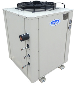 10 HP R404A Hermetic Scroll compressors Condensing Unit