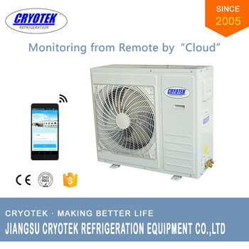 Low Temp Single Fan Design 3 5HP refrigeration condensing unit APP Remote