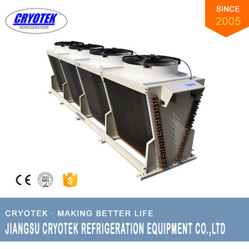 V type Supermarket refrigerator Air cooled Condenser well used