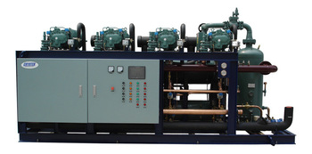 Indoor Saving cost RACK Scroll Rack Compressors Paralleled Refrigeration Equipent