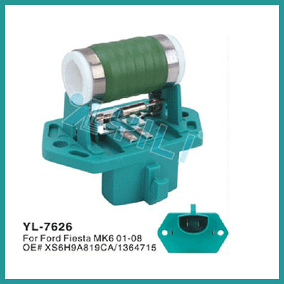 Fan  resistor YL-7626 for Ford Fiesta OE#XS6H9A819CA/1364715