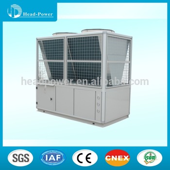44kw high static pressure duct unit industrial HVAC cabinet air cooled water chiller