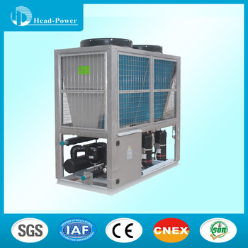 Hot <font color='red'>sale</font> water chiller 40HP ethylene glycol air cooled scroll <font color='red'>solution</font> water chiller