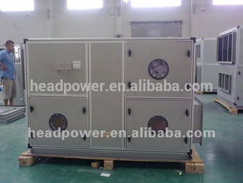 Headpower wheel recovery fresh air handling unit with hepa filter