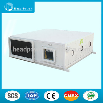 Unique for evaporative condenser plate type total heat exchange fresh AHU