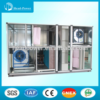 DX type double skin air handling unit with mixing box