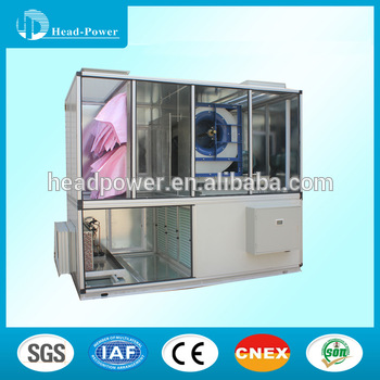 DX type double skin air handling unit with mixing box