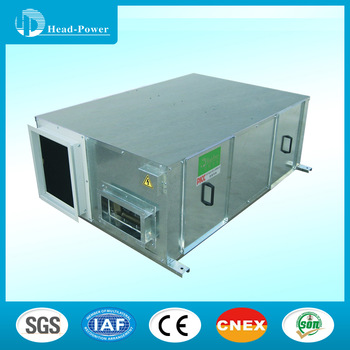 Hot selling industrial air conditioner air flow fresh air flow floor standing type air handling units with heat recovery