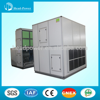 wheel rotary heat recovery fresh air handling unit