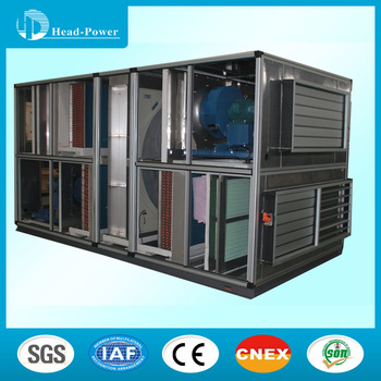 air to air heat exchanger heat recovery wheel AHU cooling heating equipment commercial building