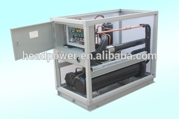 15kw cooling capacity salt water cooled chiller for ship vessel offshore factory