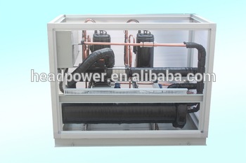 15kw cooling capacity salt water cooled chiller for ship vessel offshore factory