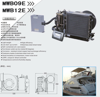 5000 btu marine ductless air conditioning ahu units