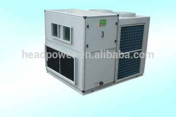 Specialized vibration absorption marine rooftop air conditioner