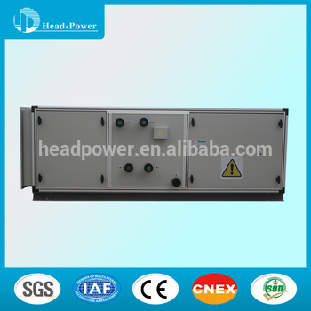 Staggered copper tubes marine air handling unit