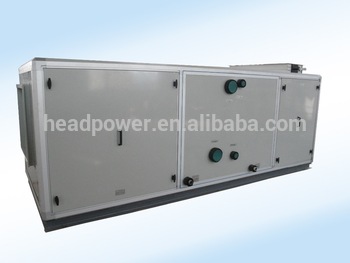 Vibration isolation system marine air handling unit
