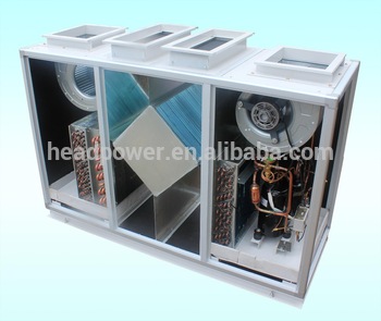 Not only use sensible heat heat recovery efficiency heat pump heat recovery fresh AHU