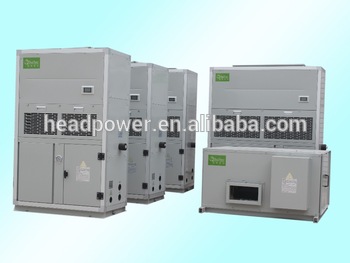 seawater cooled floor standing duct type packaged unit