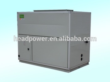 seawater cooled floor standing duct type packaged unit