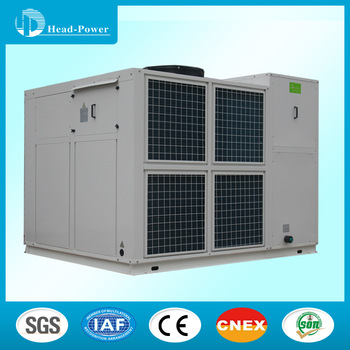 Aluminium Fins Type Rooftop Air Conditioner High Capacity Package Air Conditioners