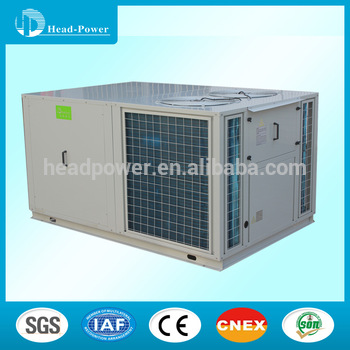 10ton air cooler fan blade integral cabinet central ac air cooled rooftop packaged unit