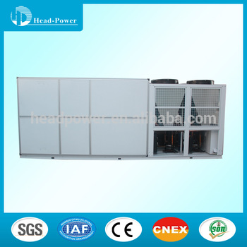 HEPA filter air conditioned server rack rooftop package unit