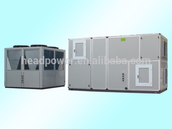 HEPA filter air conditioned server rack rooftop package unit