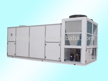 HEPA filter air conditioned server rack rooftop package unit