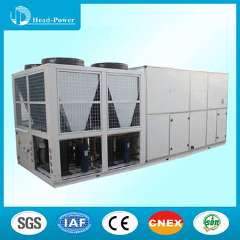 R410A scroll compressors air conditioner rooftop packaged unit DX type