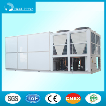 R410A scroll compressors air conditioner rooftop packaged unit DX type