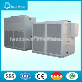 60kw air cooler motor winding ceiling standing cabinet package split air conditioner