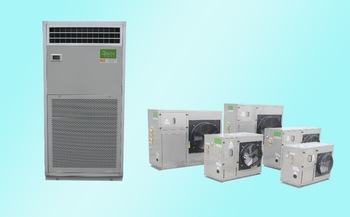 Air Cooled Floor Standing Indoor Unit And Ceiling Mounted Outdoor Unit Conditioner
