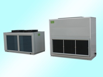 Automatic Thermostat Function Industrial Air Cooled Duct Split Unit Air Conditioner