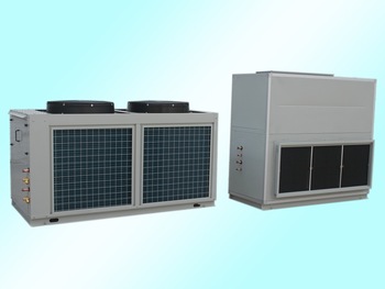 Automatic Thermostat Function Industrial Air Cooled Duct Split Unit Air Conditioner