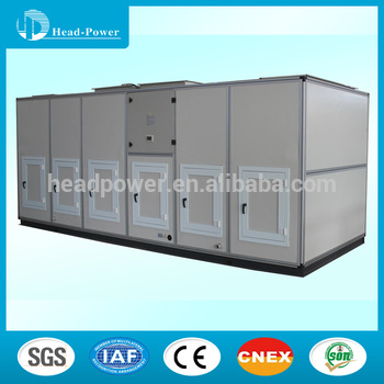 100kw industrial heat recovery resh filter air handling ahu