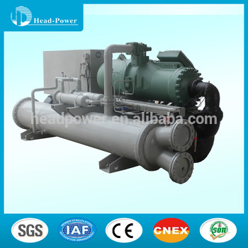 CE standard R134A water cooled screw liquid chiller