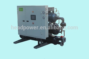 screw compressor ground source heat pump and chiller